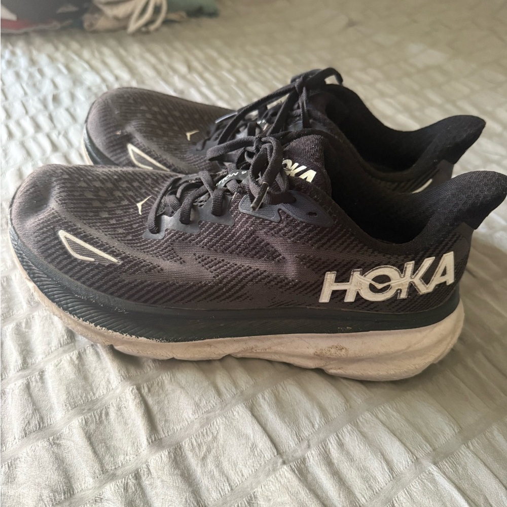 Hoka Charcoal Athletic Shoes